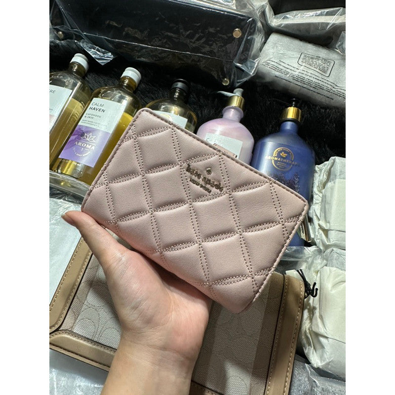 ORIG & IMPORTED KS Natalia Medium Compact Bifold Wallet in Lilac/Purple/Pink