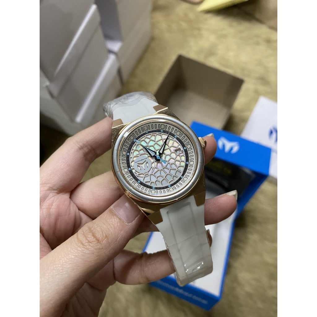 ORIG & IMPORTED TechnoMarine Technocell Easycell Women's Watch w/ Mother of Pearl (TM-318083)