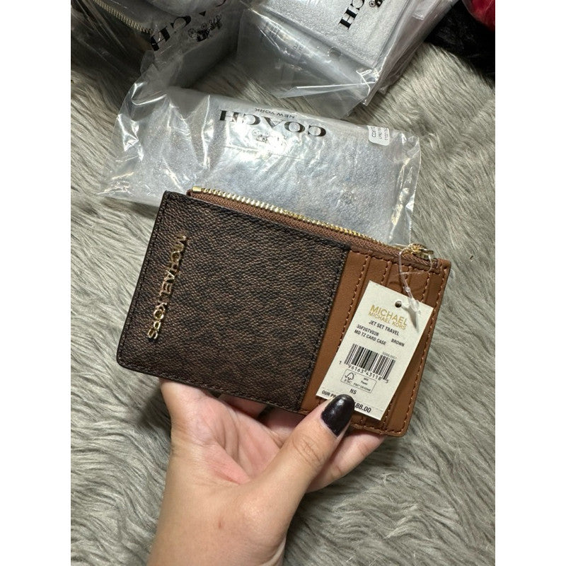 ORIG & IMPORTED MK Jet Set Travel Medium Card Case Wallet