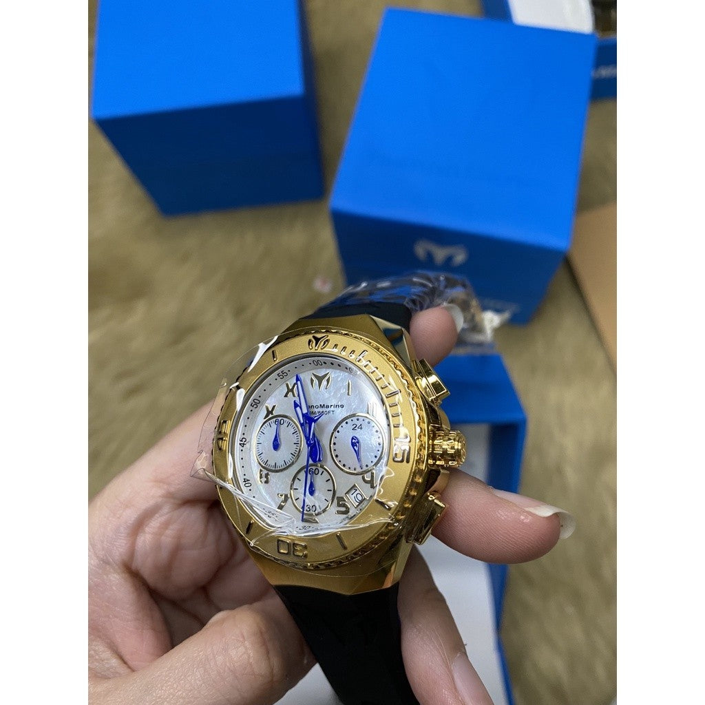 ORIG & IMPORTED TechnoMarine 218022 Manta Ocean Men's Watch Mother of Pearl & Oyster Dial - 40mm