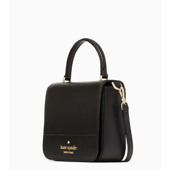 ORIG & IMPORTED KS Staci Square Vanity Crossbody Bag Black