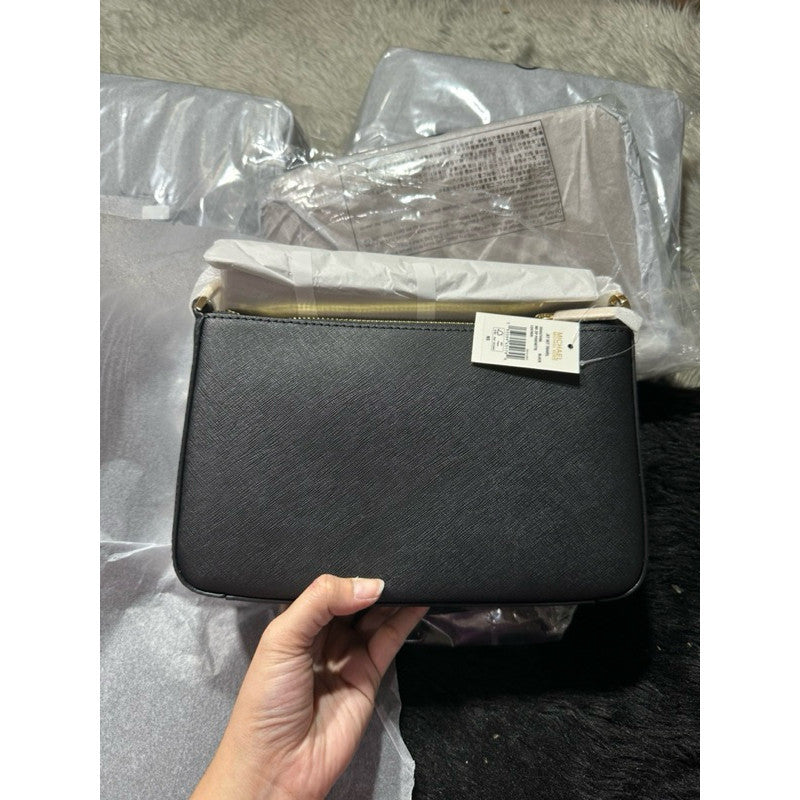 SALE! ORIG & IMPORTED MK Jet Set Medium Saffiano Shoulder Crossbody Bag in Black