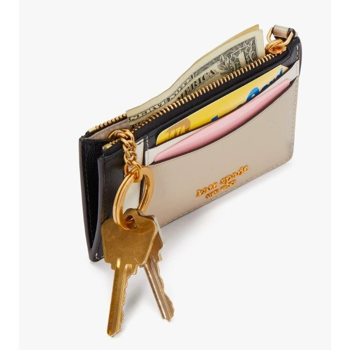 ORIG & IMPORTED KS Retail Morgan Colorblock Card Case Wristlet Small Wallet