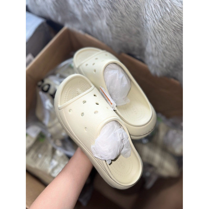 ORIG & IMPORTED CROCS CRUSH WOMEN SLIDES