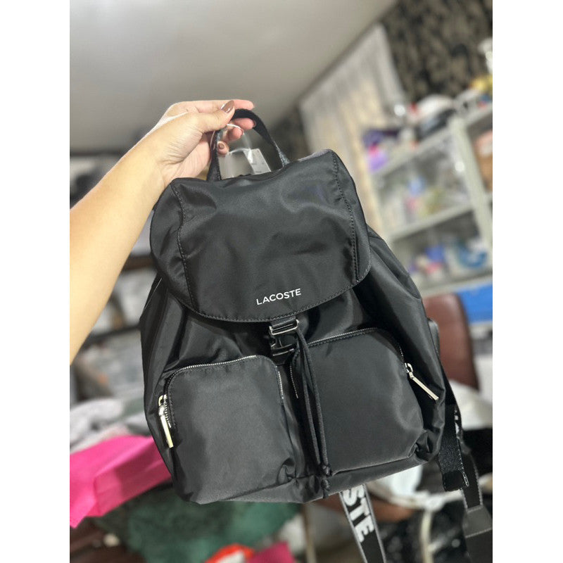 ORIG & IMPORTED LCT Women's Active Nylon Backpack Bag in Black