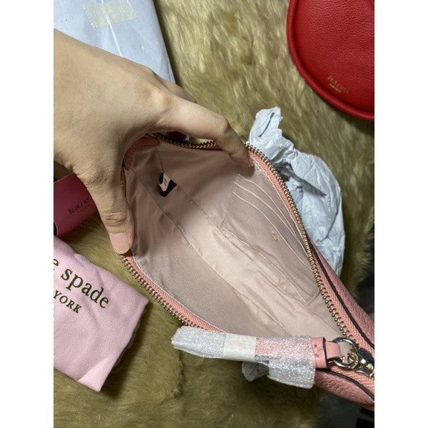 SALE! ❤️  KS smile small crossbody shoulder bag PINK RETAIL