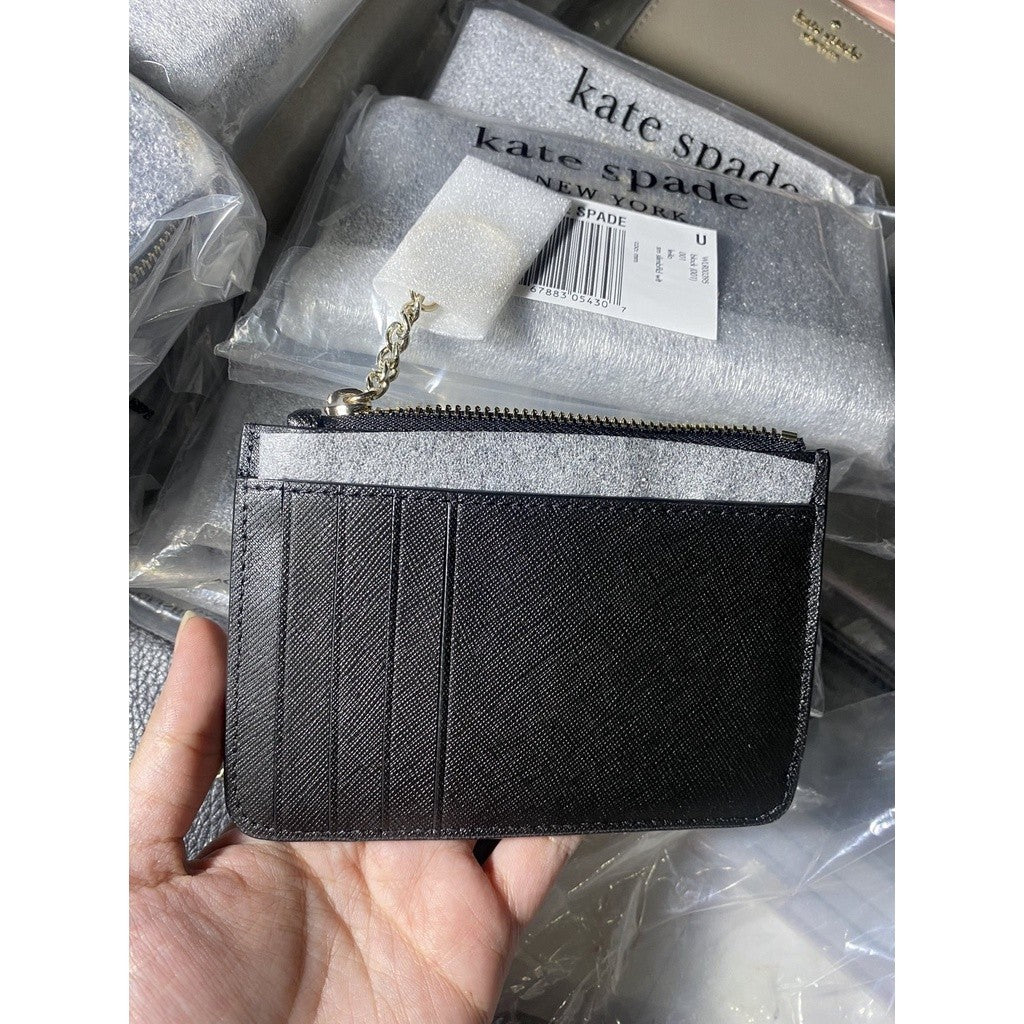 SALE! ❤️  KS Laurel Way Bitsy Card Holder Wallet in Black and Brown