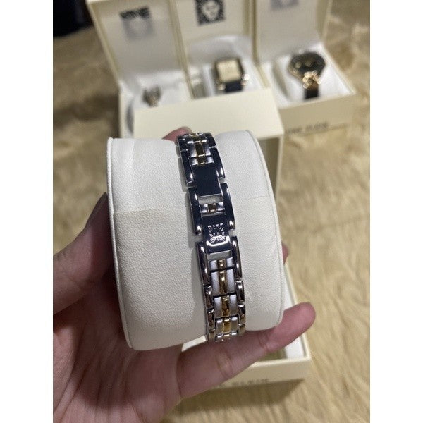 AK Klein Women's 10-5491SVTT Two-Tone Dress Watch