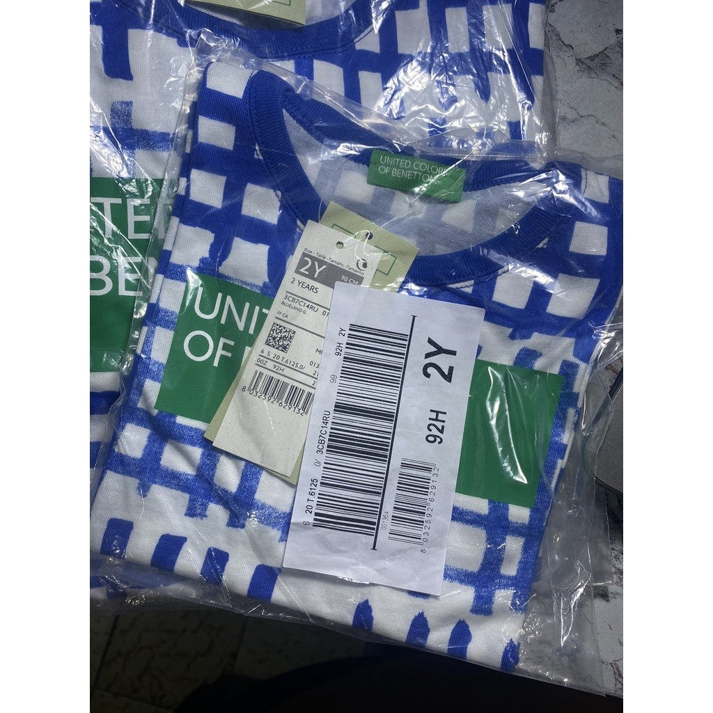 ORIG & IMPORTED United Colors of Benetton T-shirt with allover logo print for kids/toddler