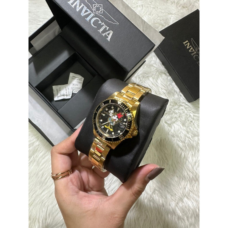 SALE! ❤️  Invicta Disney Limited Edition Minnie Mouse Women's Watch - 34mm, Gold (32392)