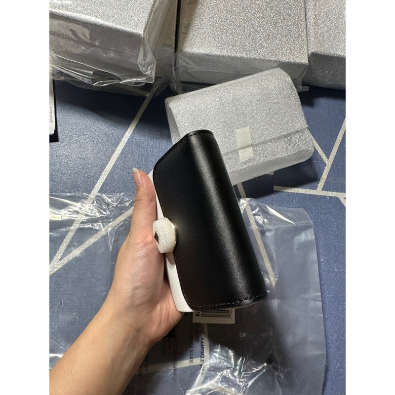 ORIG & IMPORTED KS Audrey Trifold Small Wallet in Black