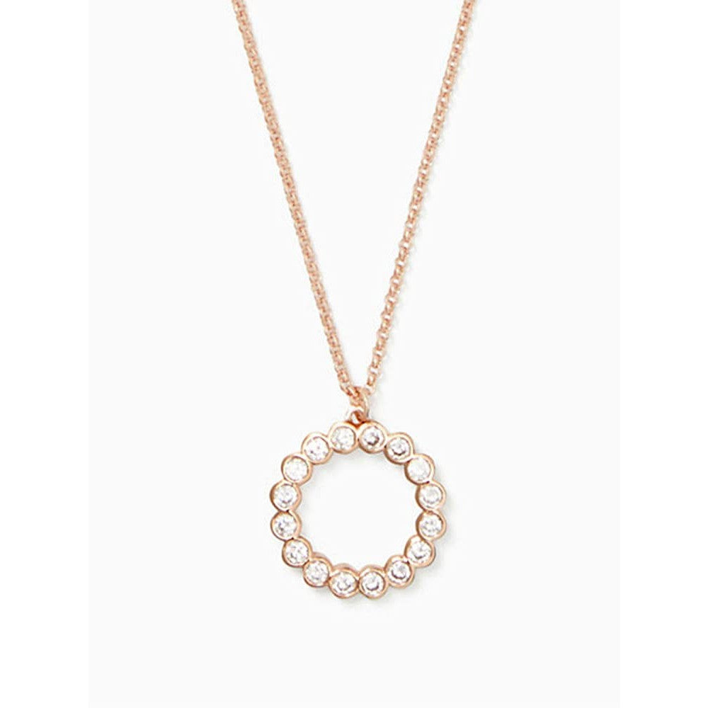 ORIG & IMPORTED KS Full Circle Mini Pendant Necklace