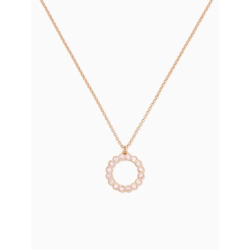 ORIG & IMPORTED KS Full Circle Mini Pendant Necklace