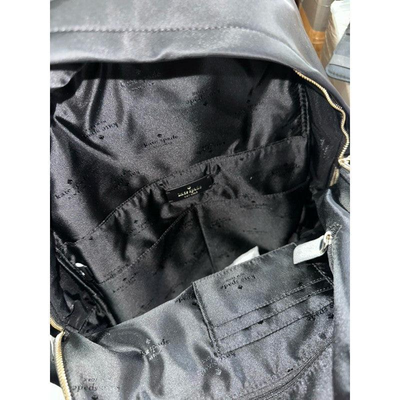 DISCONTINUED NO RESTOCK! ORIG & IMPORTED KS Chelsea Medium Backpack Black Nylon Bag Blue