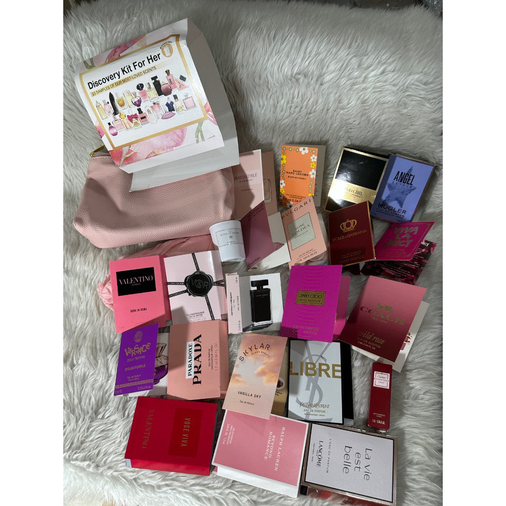 ORIG & IMPORTED 23-Pc. Fragrance Sampler Decant Perfume Set For Women