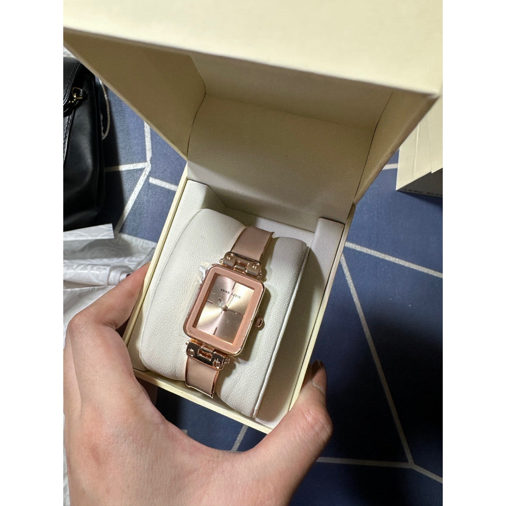 ORIG & IMPORTED AK Klein Women's Bangle Watch Rose Gold AK/3926BHRG