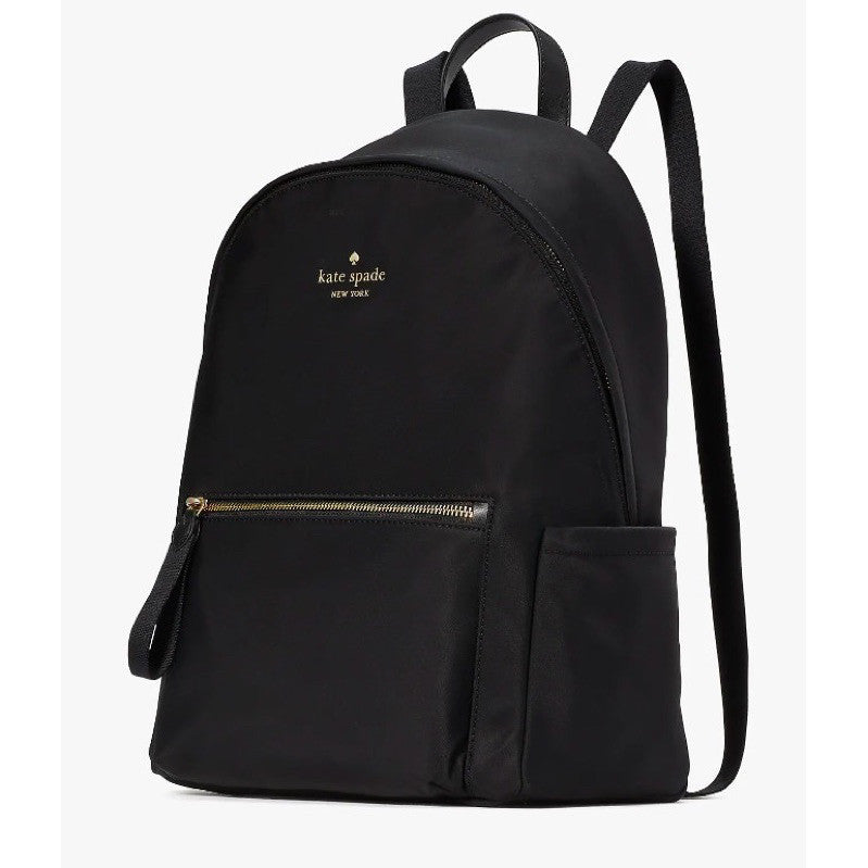 ORIG & IMPORTED KS Chelsea Large Backpack Black Nylon Bag