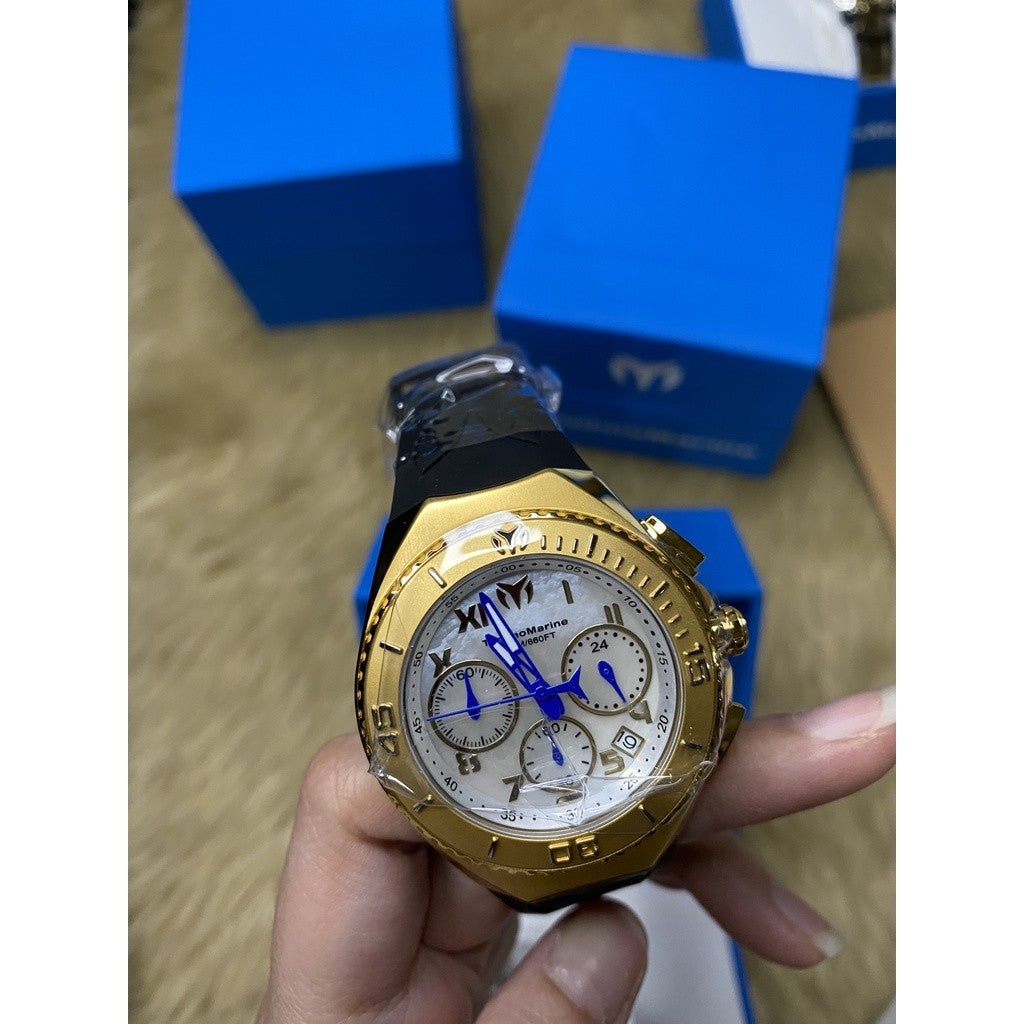 ORIG & IMPORTED TechnoMarine 218022 Manta Ocean Men's Watch Mother of Pearl & Oyster Dial - 40mm
