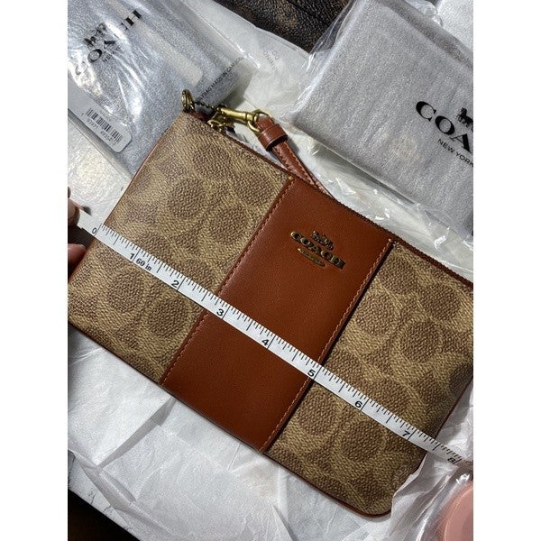 SALE! ❤️  CCH Large Tan Wristlet Retail Wallet 100% ORIG