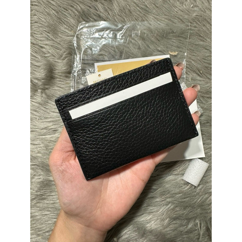 ORIG & IMPORTED MK REED LARGE PEBBLED LEATHER CARD HOLDER CASE WALLET BLACK BROWN