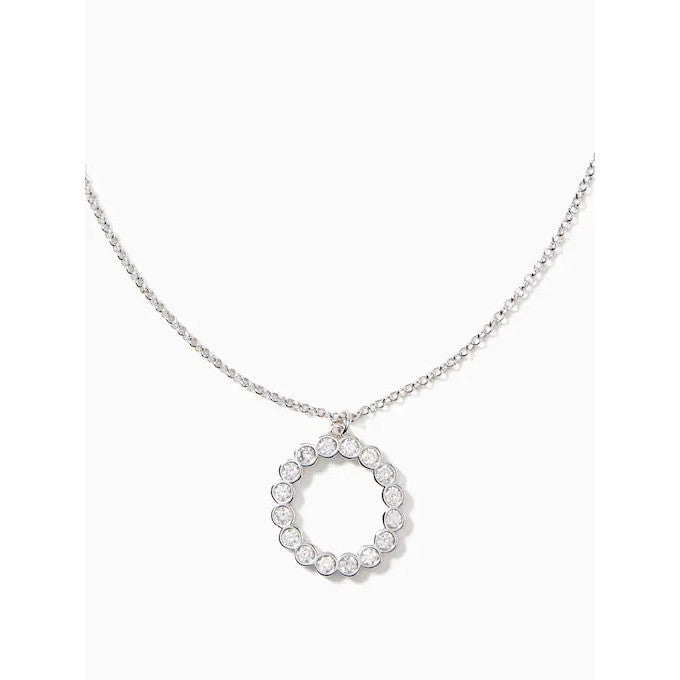ORIG & IMPORTED KS Full Circle Mini Pendant Necklace