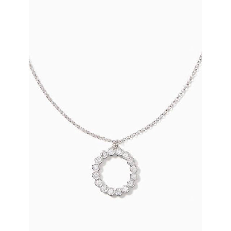 ORIG & IMPORTED KS Full Circle Mini Pendant Necklace