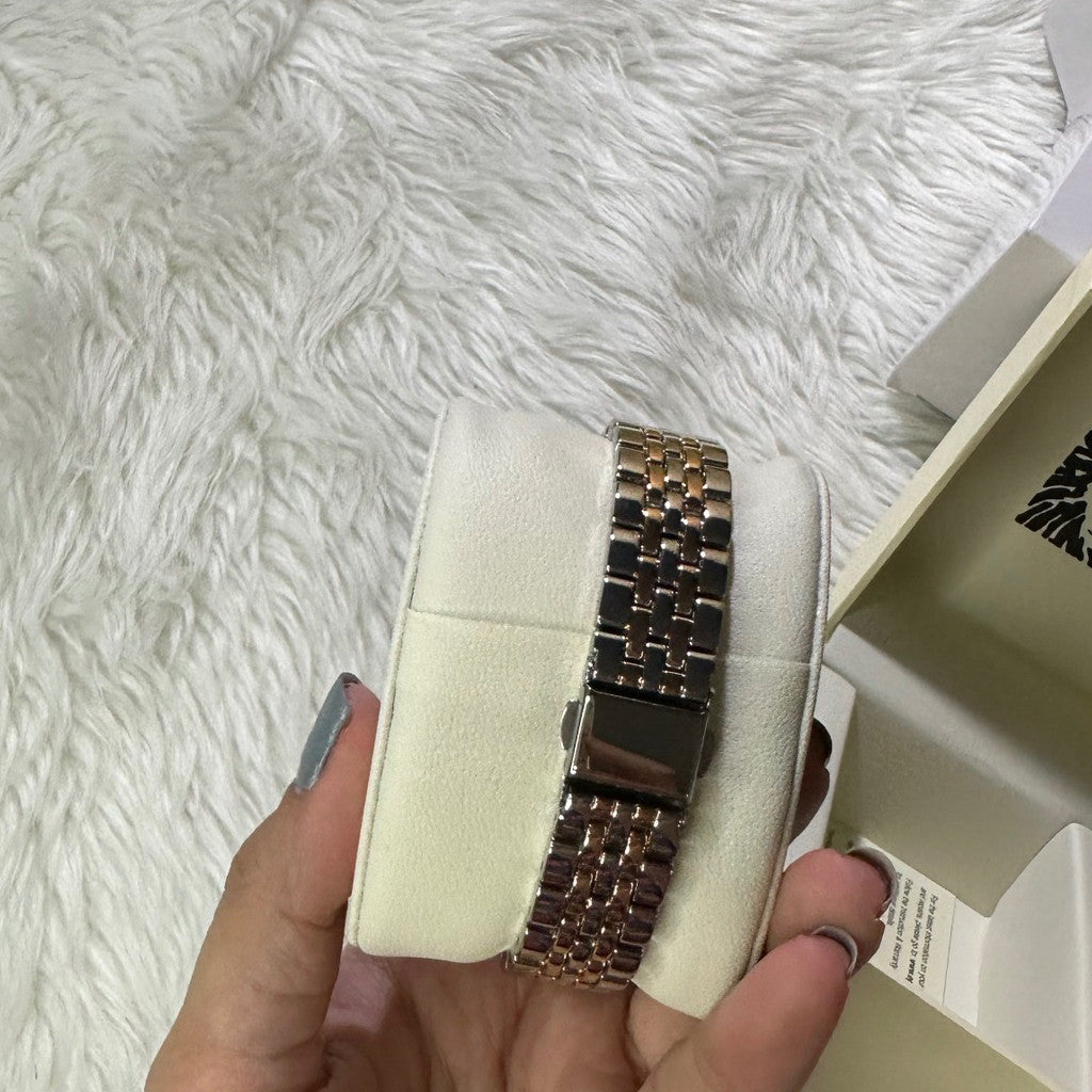ORIG & IMPORTED AK Klein Women's Glitter Accented Bracelet Watch AK/3761SVRT