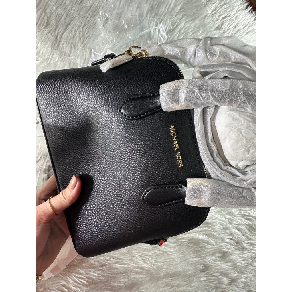 SALE! ORIG & IMPORTED MK Veronica Saffiano Extra Small Crossbody Bag Black