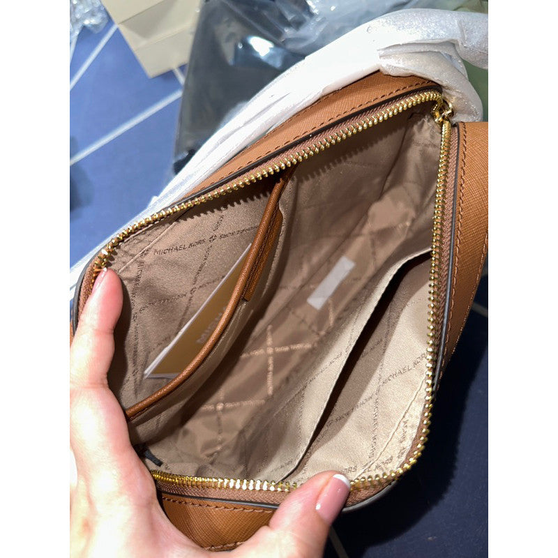 ORIG & IMPORTED MK Jet Set Large Crossbody Camera Bag in Signature