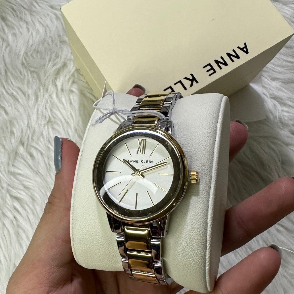 ORIG & IMPORTED AK Klein Women's Bracelet Two Tone Watch AK/3877SVTT