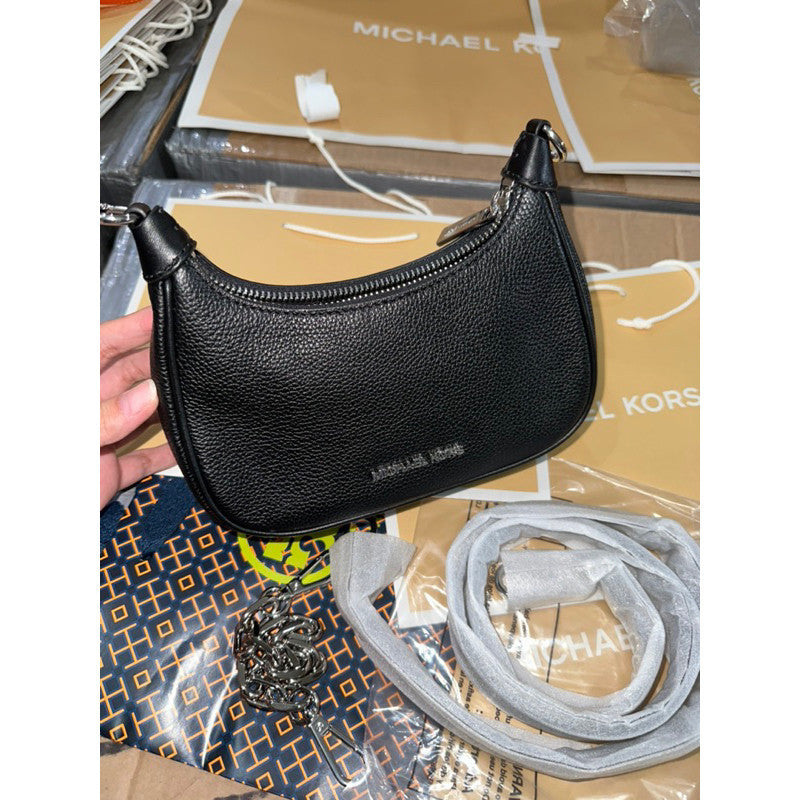 SALE! ❤️ ORIG & IMPORTED MK Cora Mini Zip Pouchette KiliKili Bag Black