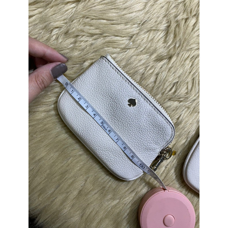 SALE! ❤️ ORIG & IMPORTED KS Coin Purse Detachable Wallet Bag Charm Brown/Black/White