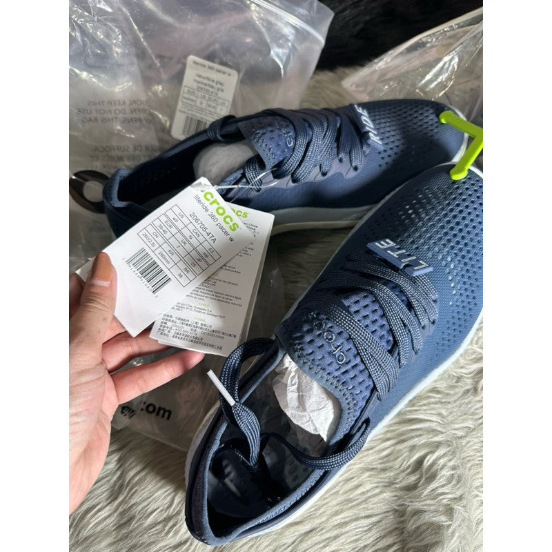 ORIG & IMPORTED Crocs Women’s LiteRide 360 Pacer Shoes in Navy Blue