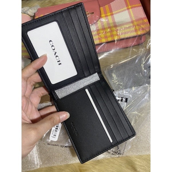 ORIG & IMPORTED CCH Id Billfold Wallet In Signature Canvas for Men