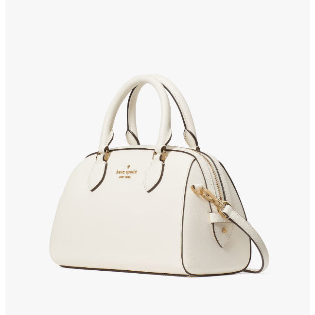 ORIG & IMPORTED KS Madison Saffiano Leather Duffle Bag White