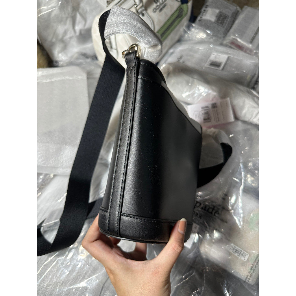ORIG & IMPORTED KS Audrey Mini Bucket Bag Black