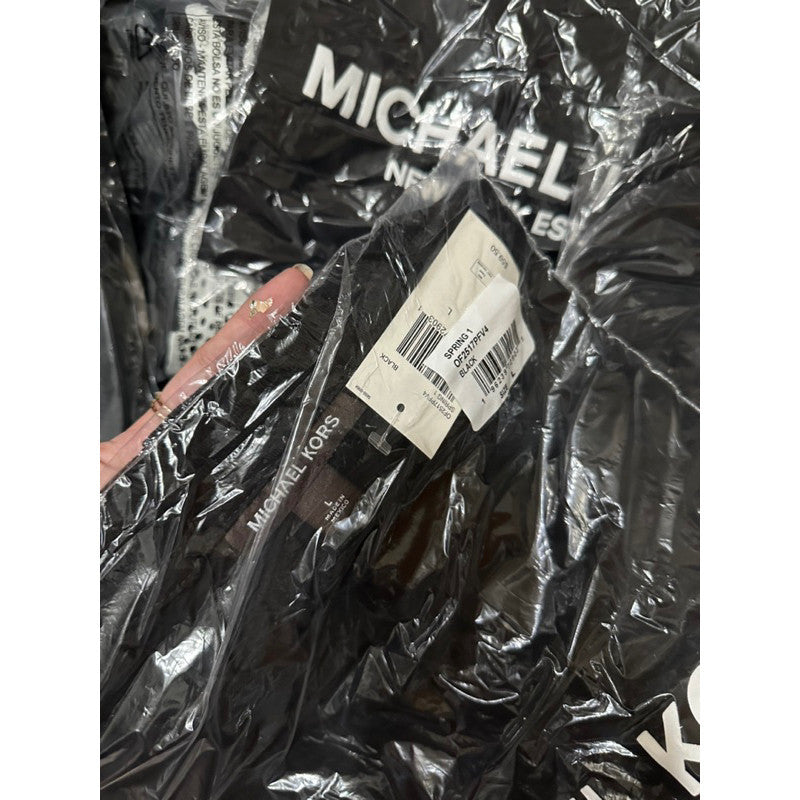 SALE! AUTHENTIC/ORIGINAL Michael K0rs MK Logo Cotton Shirt for Men Women in BLACK