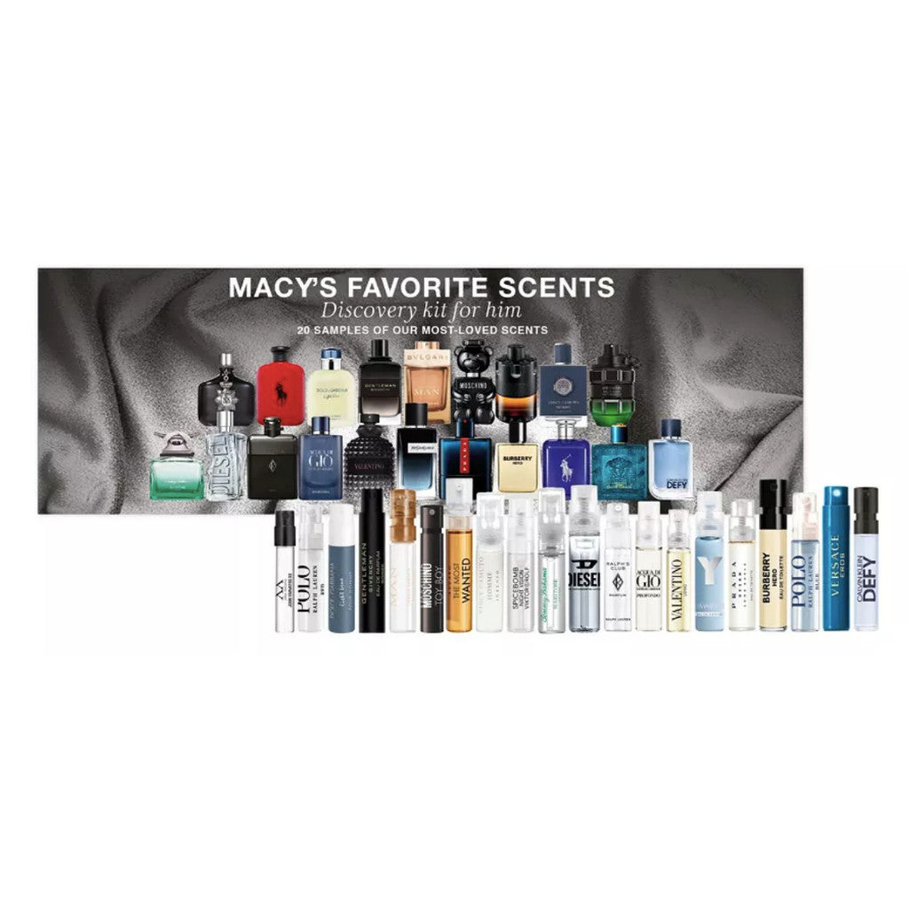 ORIG & IMPORTED 20-Pc. Favorites Perfume Sampler Set for Men