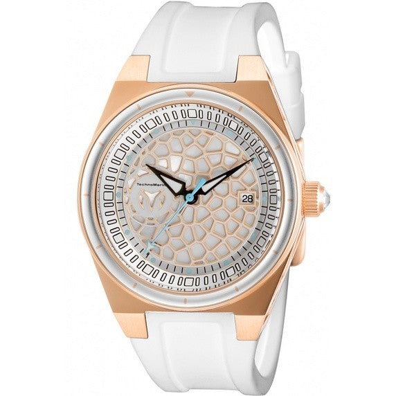 ORIG & IMPORTED TechnoMarine Technocell Easycell Women's Watch w/ Mother of Pearl (TM-318083)