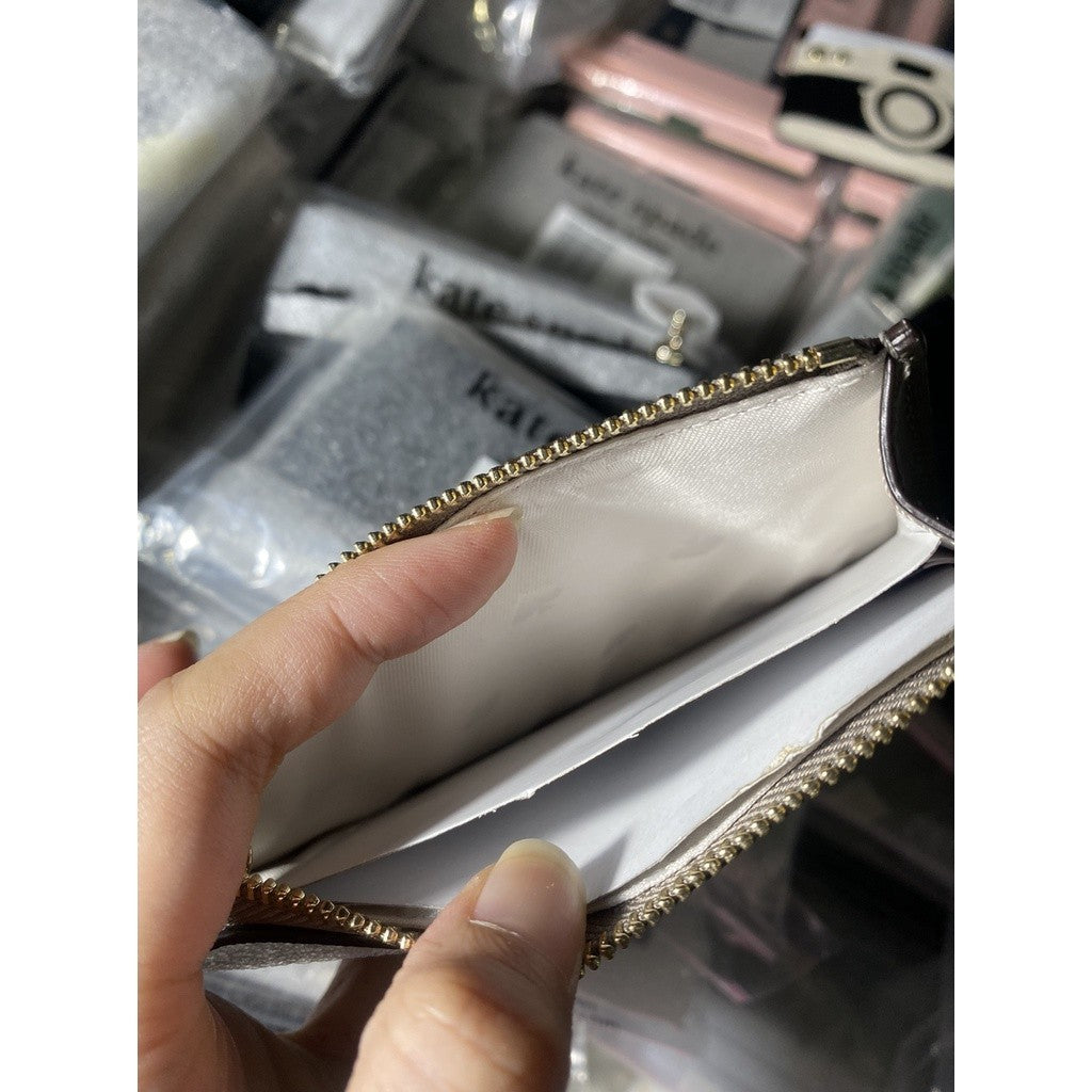 SALE! ❤️  KS Laurel Way Bitsy Card Holder Wallet in Black and Brown