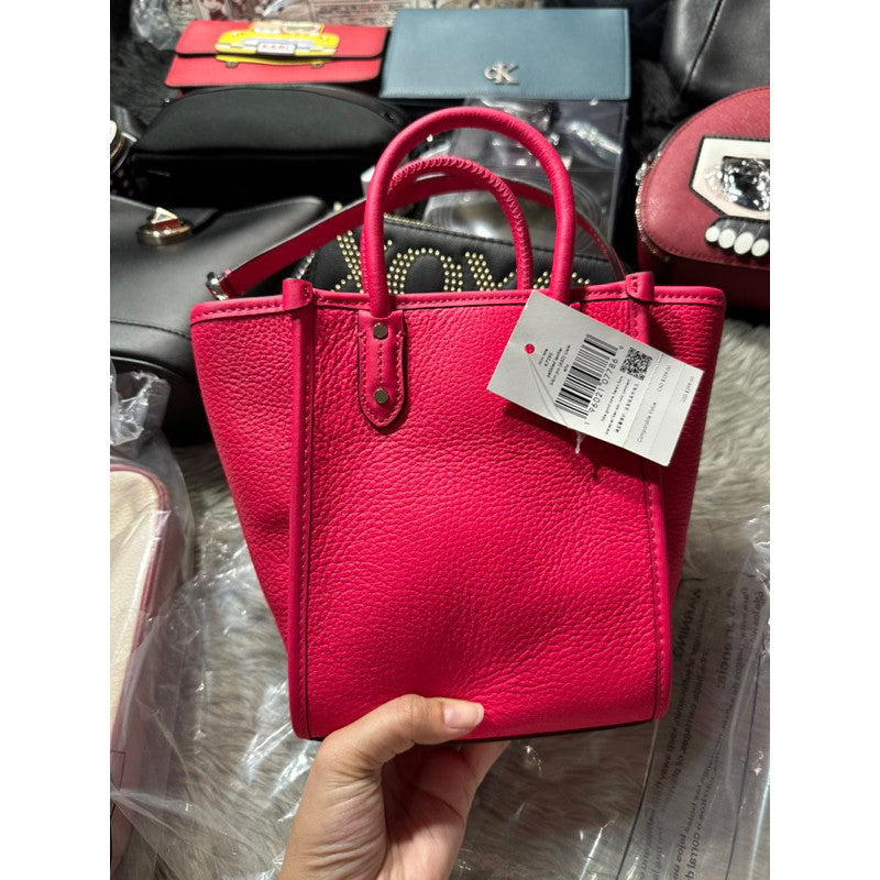 ORIG & IMPORTED KS Ella Mini Tote Bag in PINK / BLACK