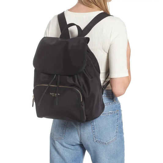 ORIG & IMPORTED KS Retail The Little Better Sam Nylon Medium Backpack Black Bag