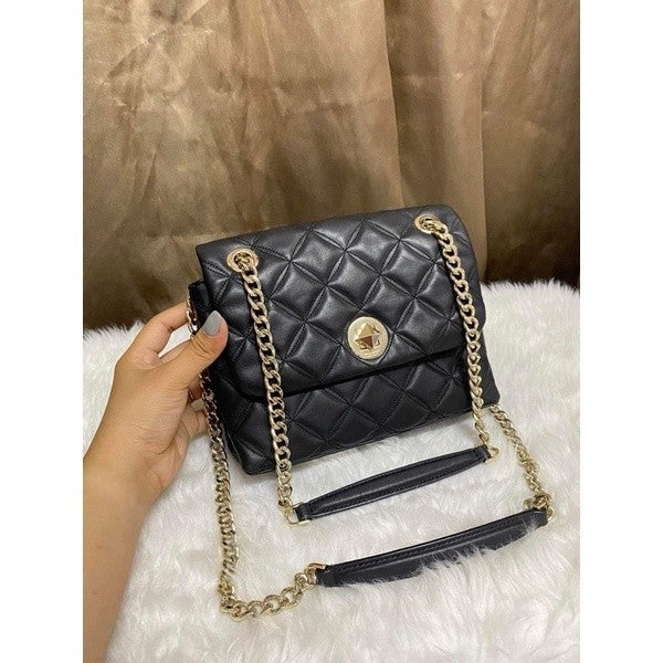 KS natalia flap shoulder bag