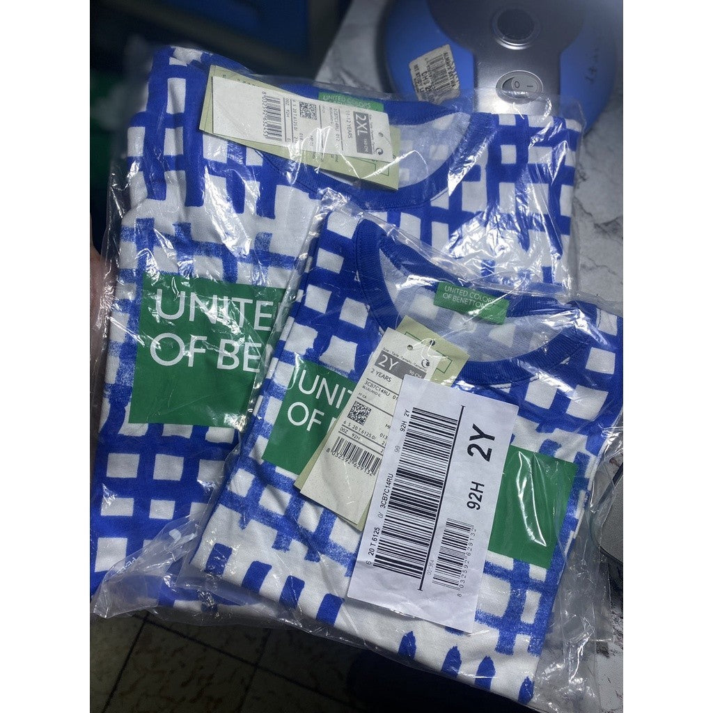 ORIG & IMPORTED United Colors of Benetton T-shirt with allover logo print for kids/toddler