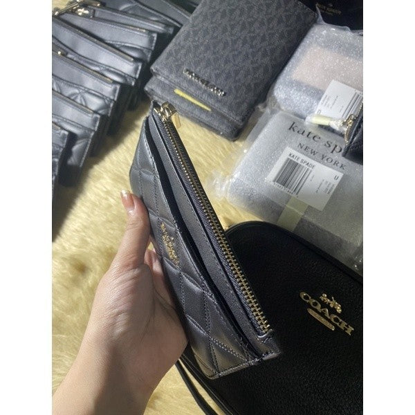 KS natalia large slim card holder wallet black - ORIG, US IMPORTED