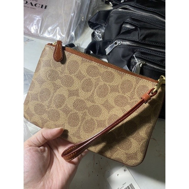 SALE! ❤️  CCH Large Tan Wristlet Retail Wallet 100% ORIG