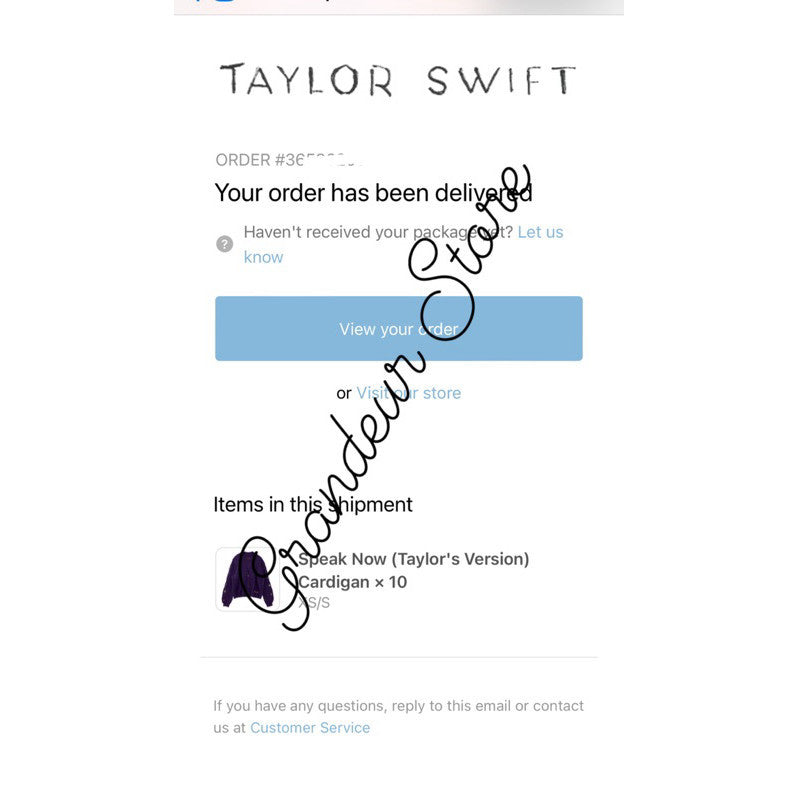 SALE! AUTHENTIC/ORIGINAL SPEAK NOW PURPLE CARDIGAN OFFICIAL MERCH ORIGINAL from TAYLOR SWIFT STORE