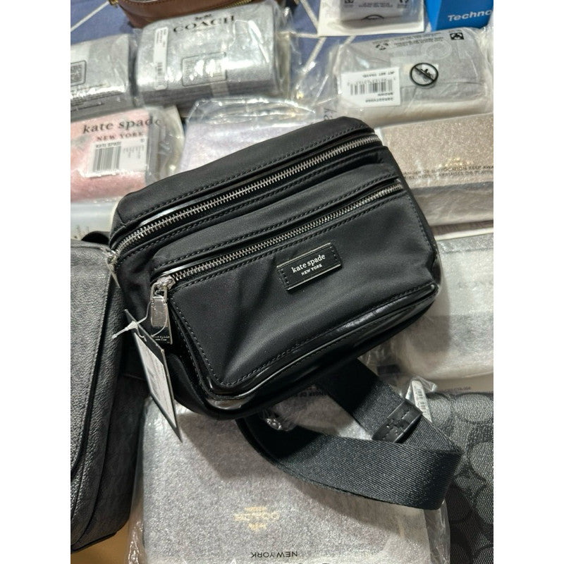 SALE! ❤️ ORIG & IMPORTED KS Retail Sam Icon Nylon Medium Belt Bag Black