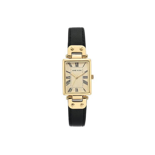 ORIG & IMPORTED AK Klein Women's Japanese Quartz Dress Leather Watch Black AK/3752CRBK