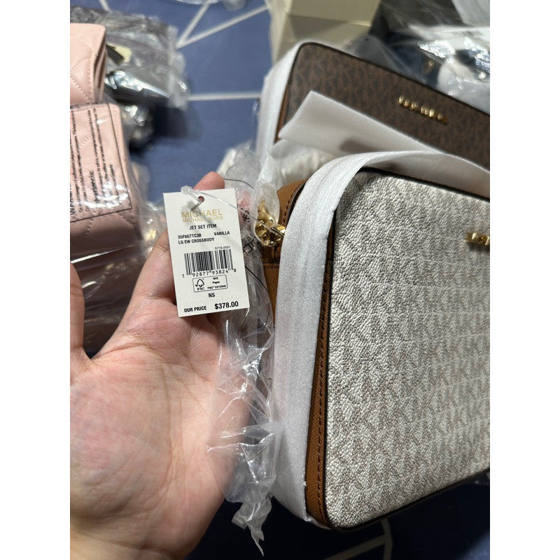 ORIG & IMPORTED MK Jet Set Large Crossbody Camera Bag in Signature